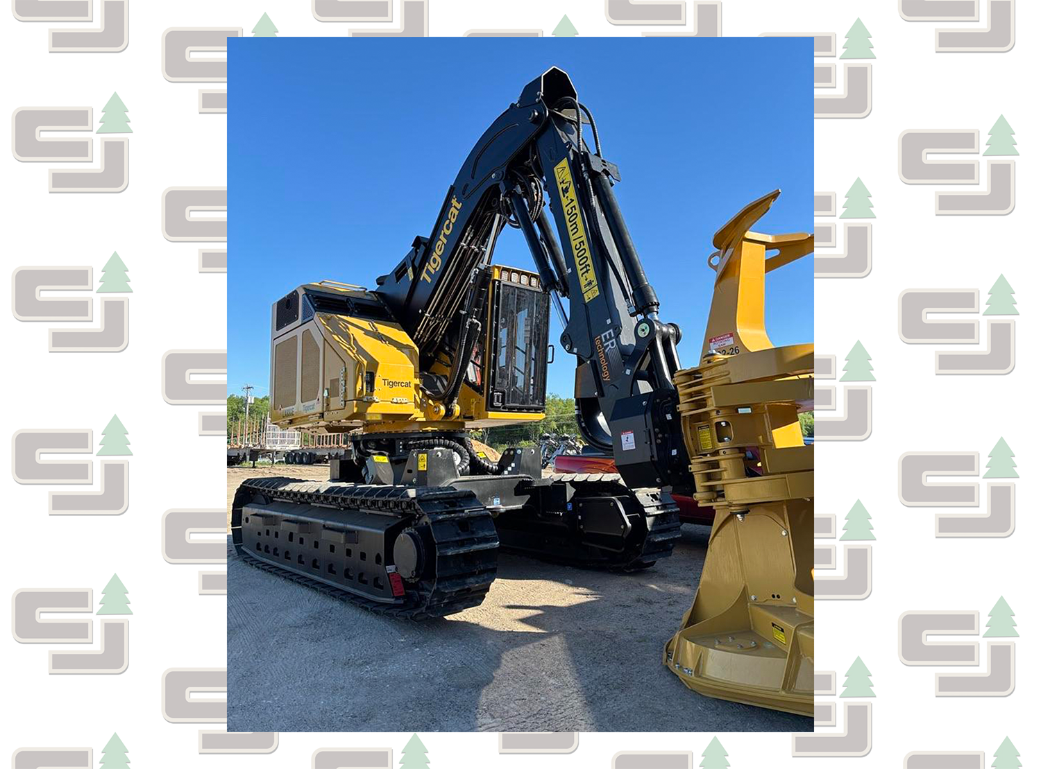 2026 Tigercat LX830E Feller Buncher – CJ Logging Equipment