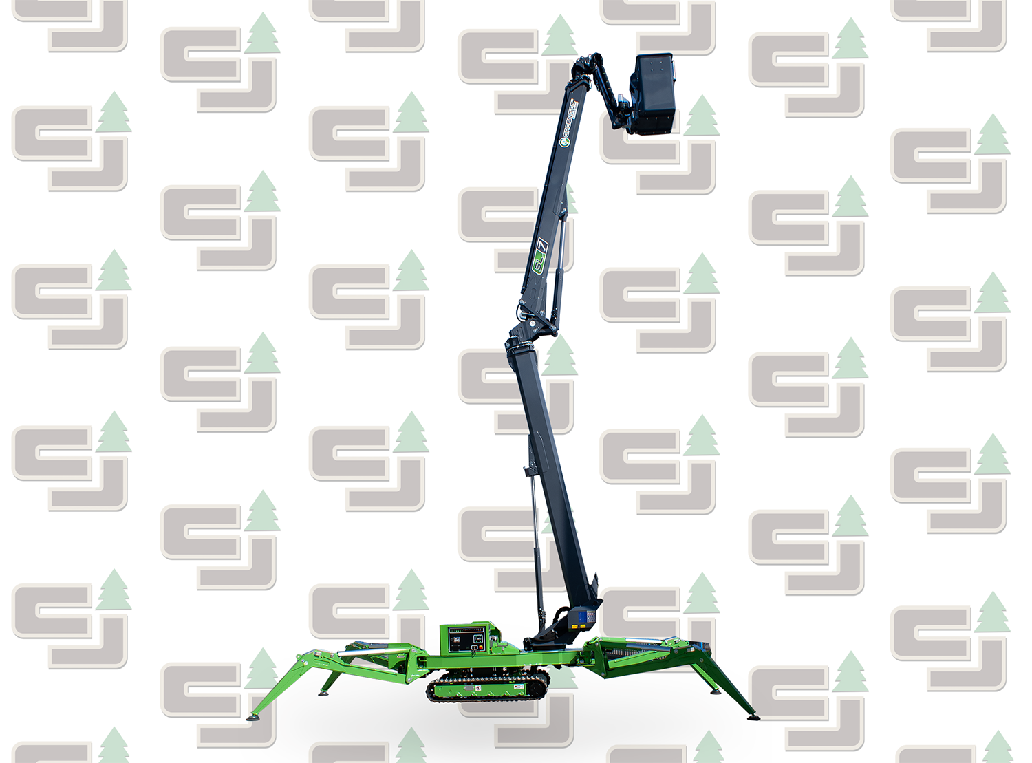 2025 Green-Tec SL7 Spider Lift – CJ Logging Equipment