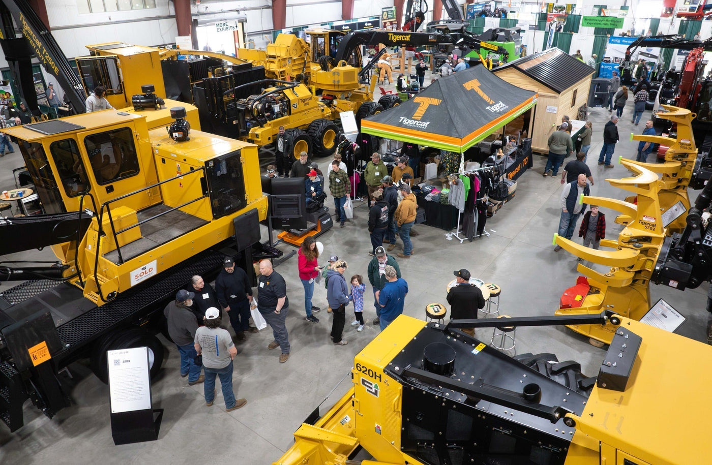 CJ Logging Equipment Exhibits at The Loggers' Expo 2026