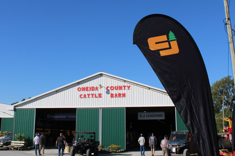 CJ Logging Equipment at the 2025 NYS Woodsmen's Field Days