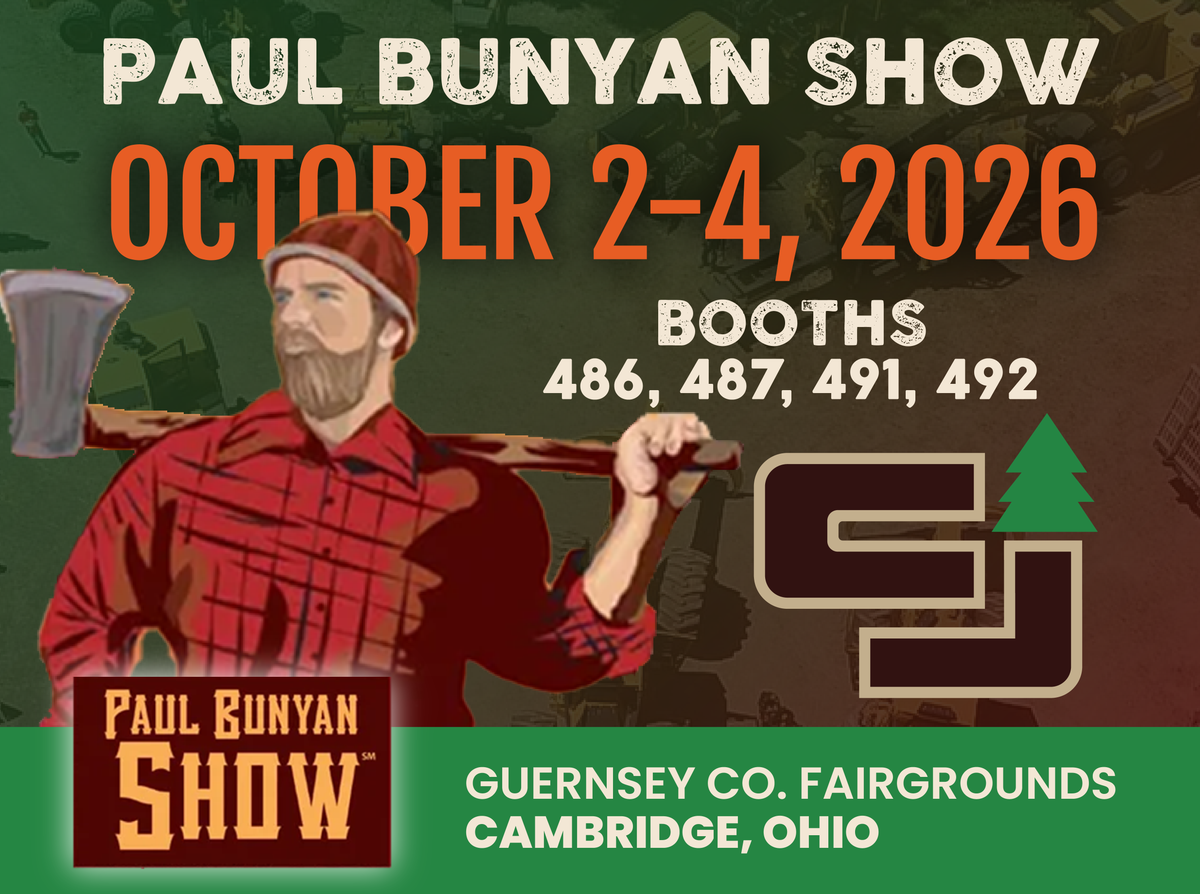 CJ Logging Equipment, Inc to Exhibit at The Paul Bunyan Show