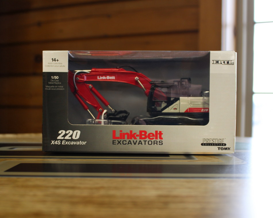 Link-Belt 220 X4S Excavator Model with Thumb Attachment