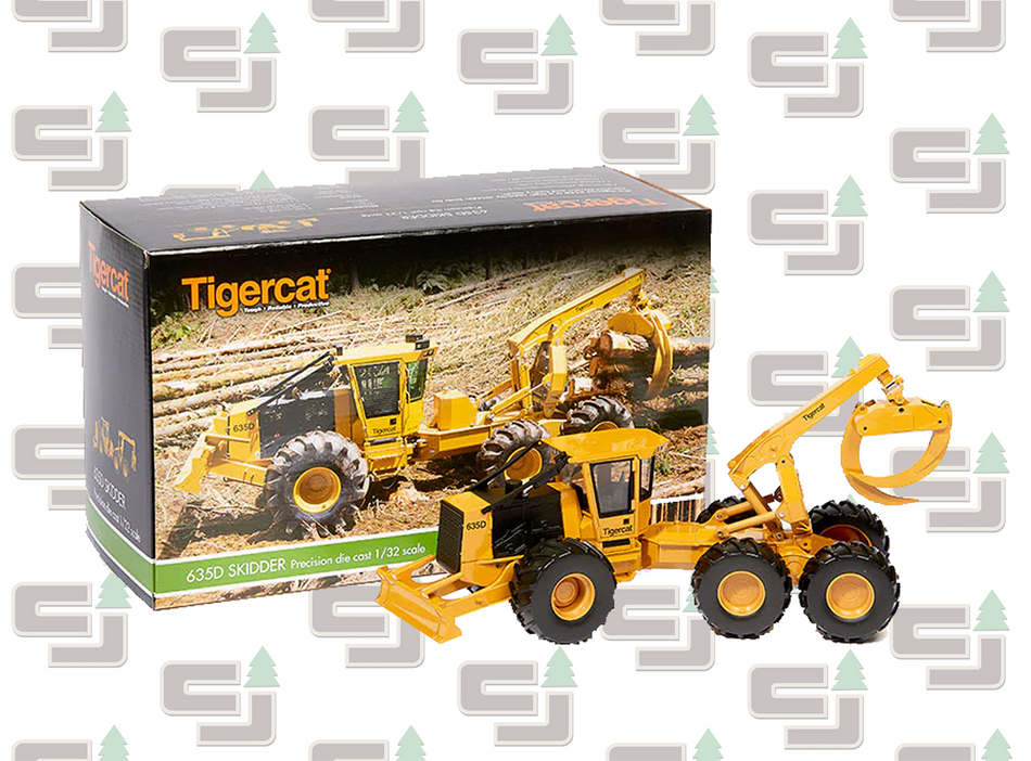 TIGERCAT DIE-CAST 635D SKIDDER
