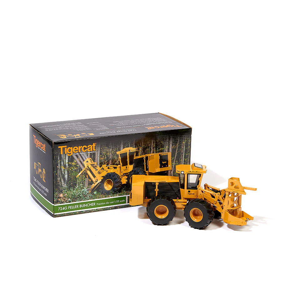TIGERCAT DIE-CAST 724G WHEEL FELLER BUNCHER