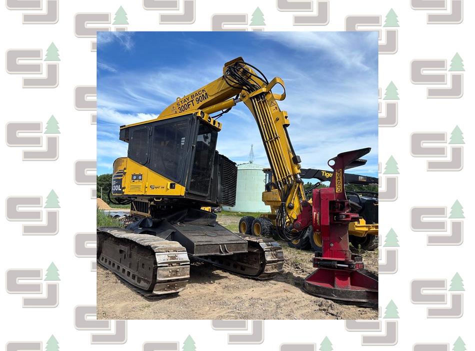 Feller Buncher Komatsu XT430L-3