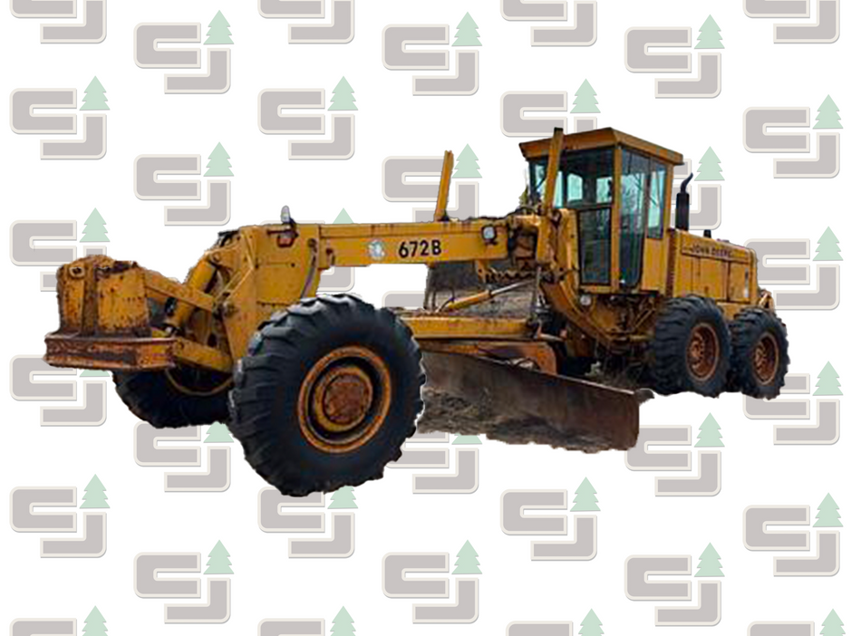 John Deere 672B AWD