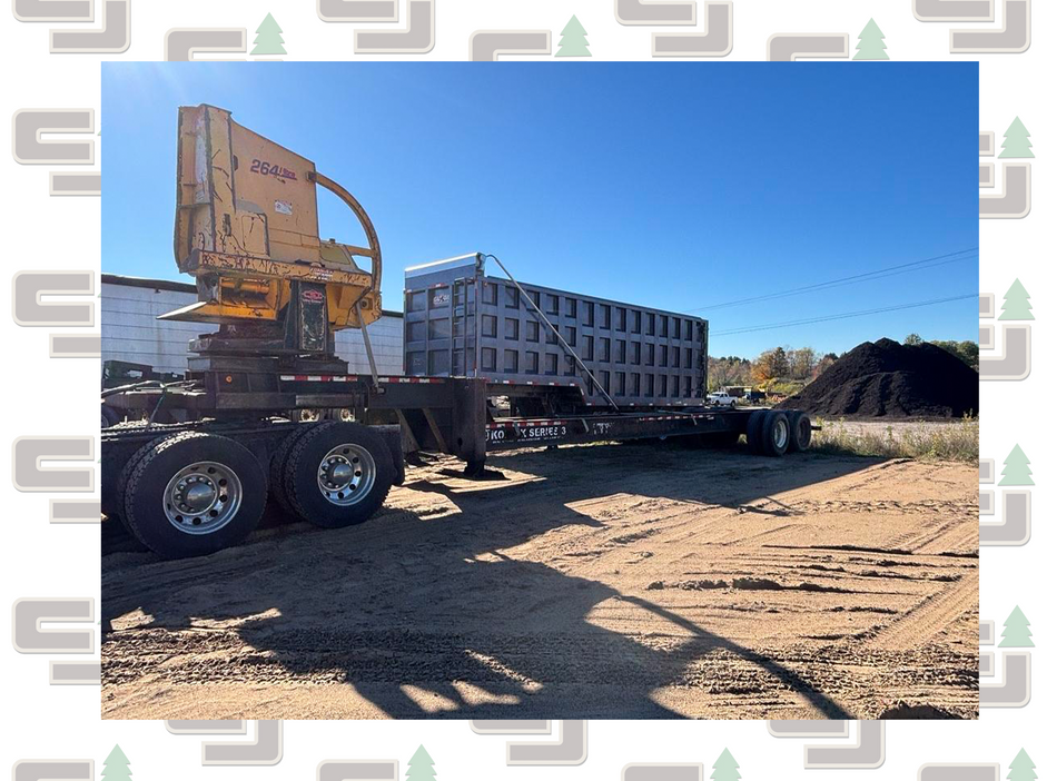 Trailer Big John w/CSI Delimber