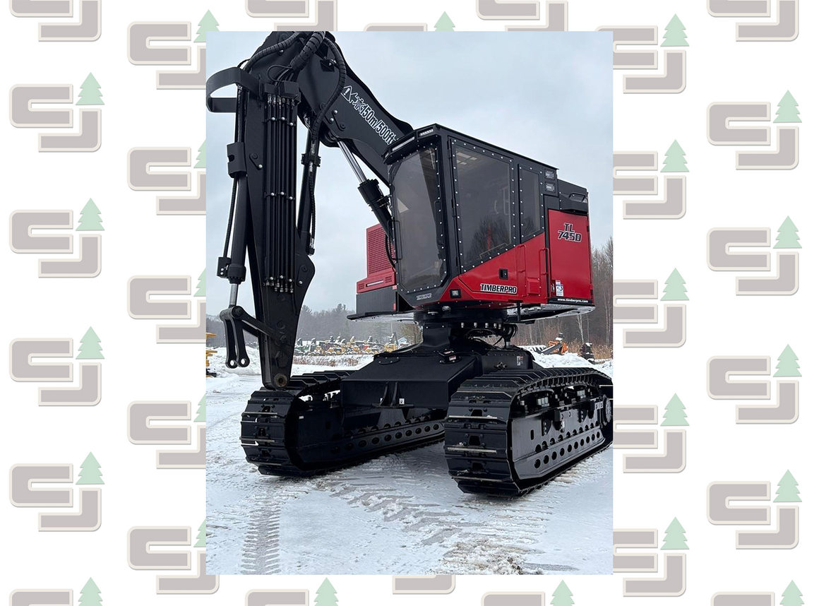 TimberPro TL745D Feller Buncher – CJ Logging Equipment