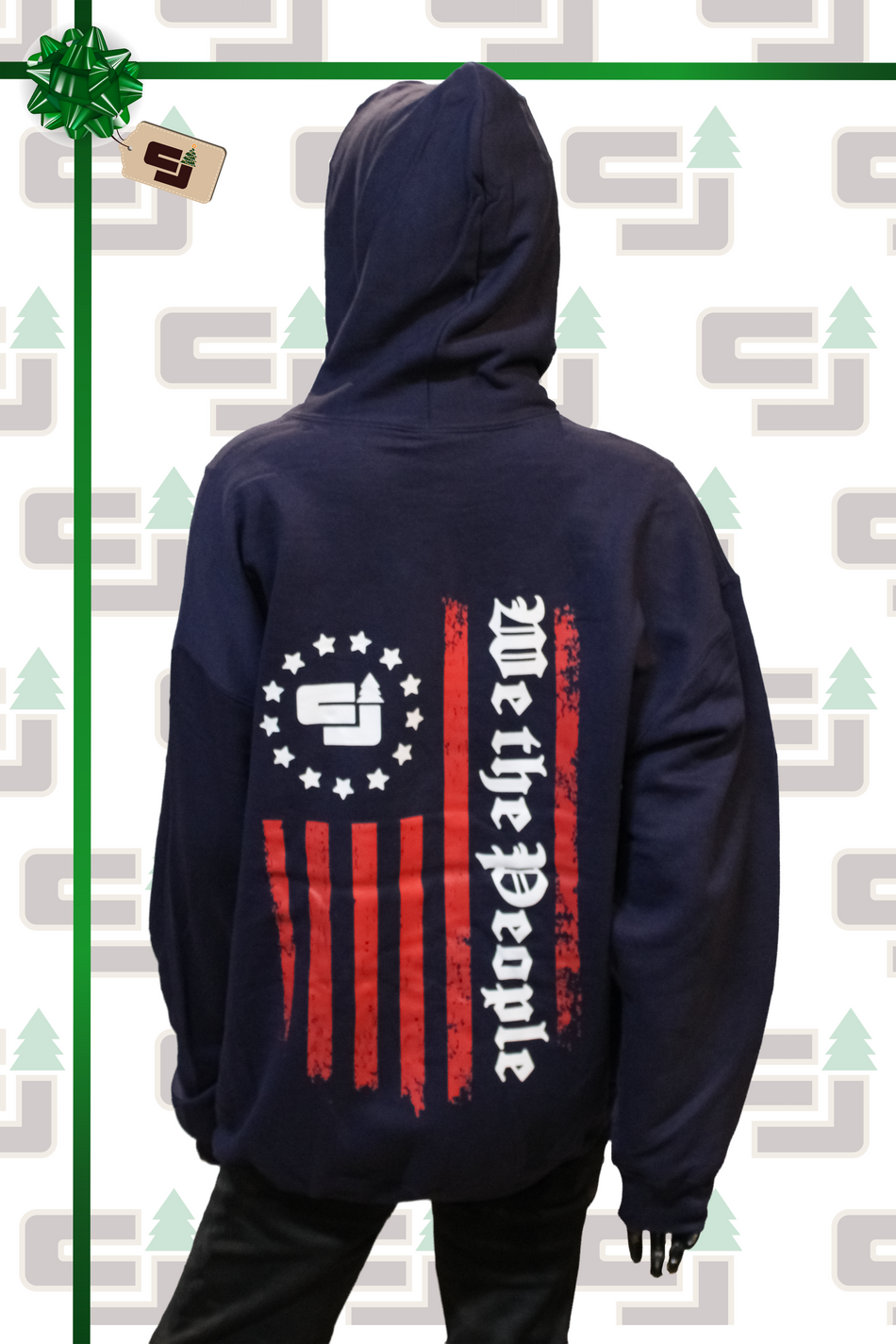 "We the People" CJ Logging Equipment Hooded Sweatshirt