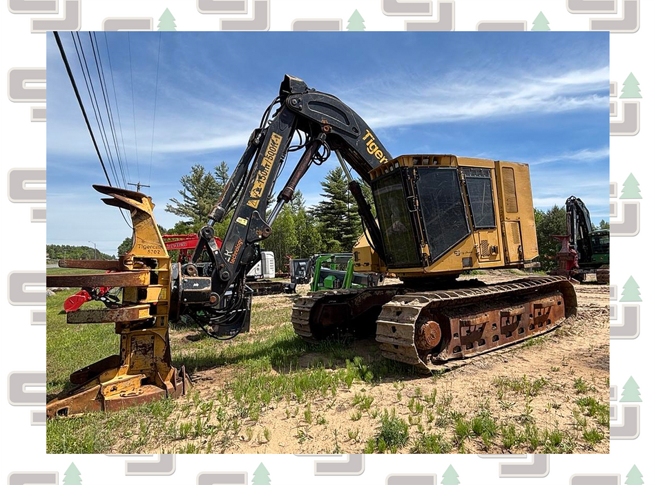 2017 Tigercat 822D Feller buncher
