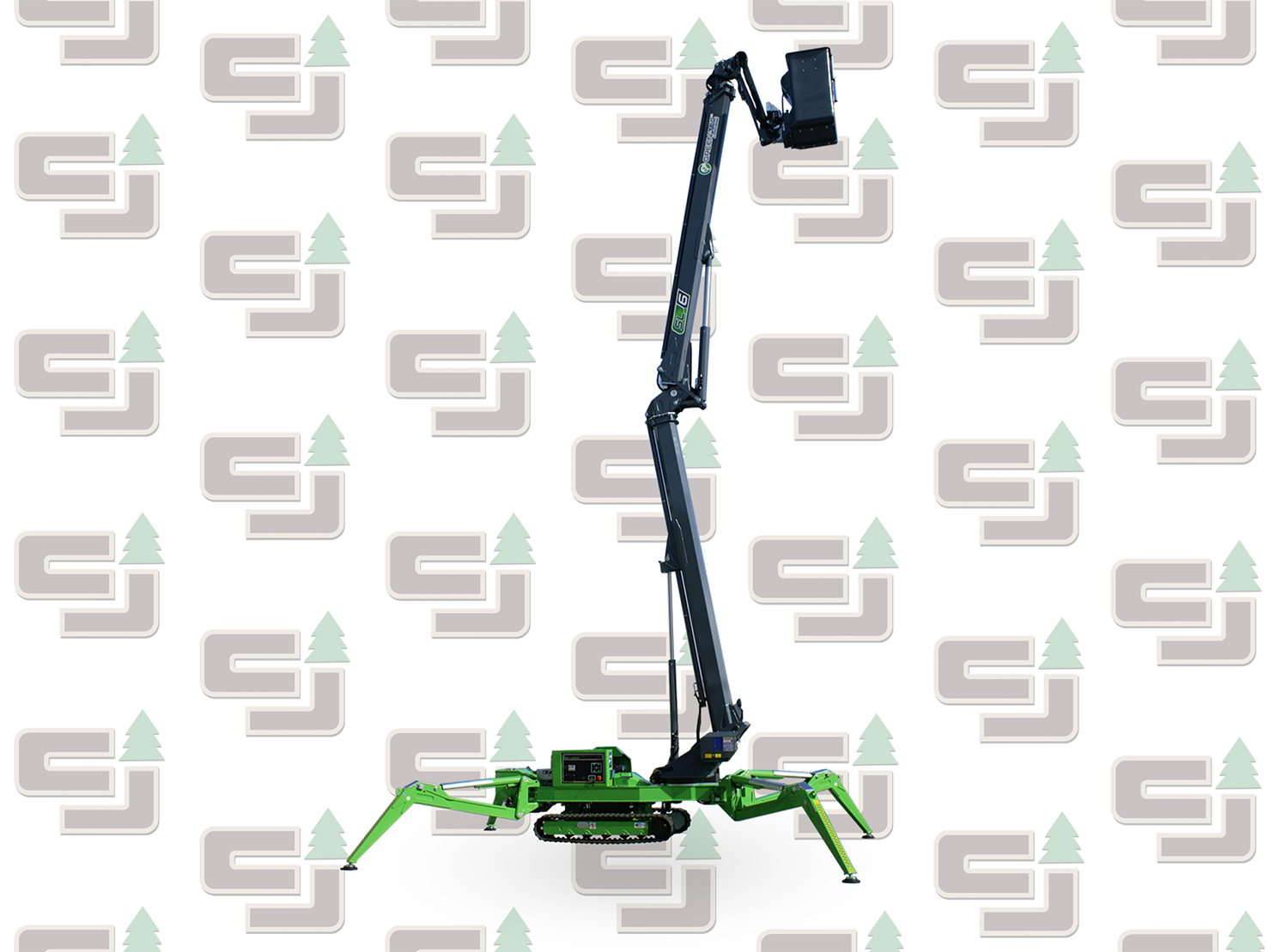 Green-Tec SL6 Spider Lift – CJ Logging Equipment