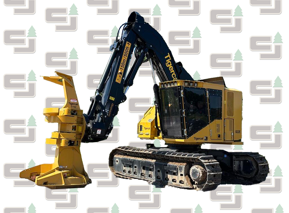 Feller Buncher Tigercat 822E