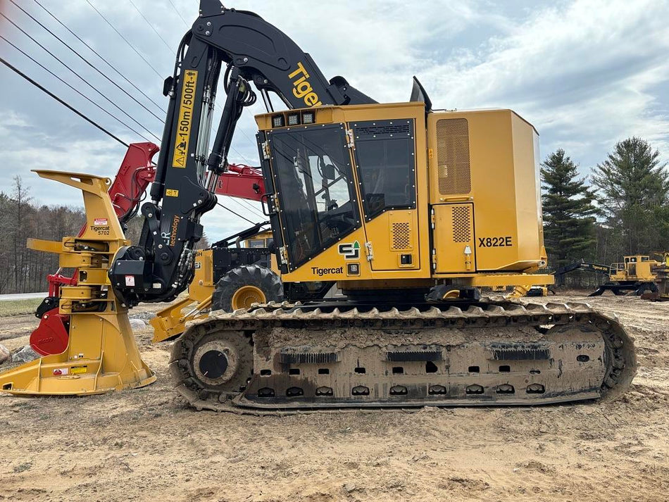Feller Buncher Tigercat X822E