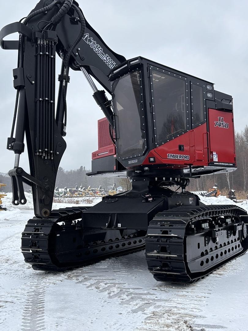 TimberPro TL745D Feller Buncher – CJ Logging Equipment